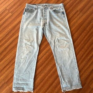 Vintage Mens Levis 501 Denim Jeans 38 x 30